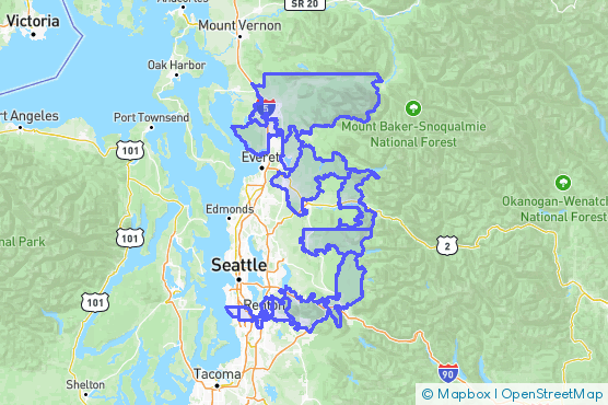 Service Area Map