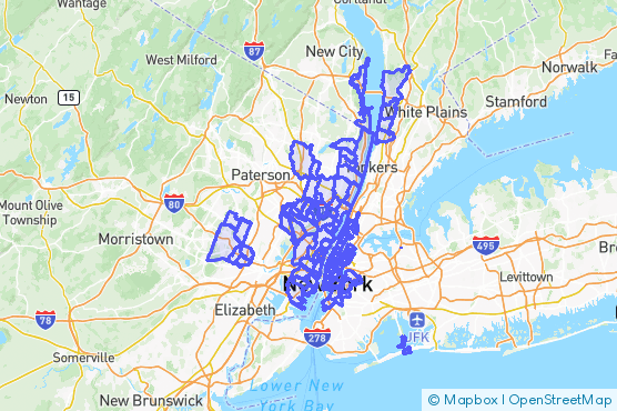 Service Area Map