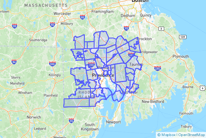 Service Area Map