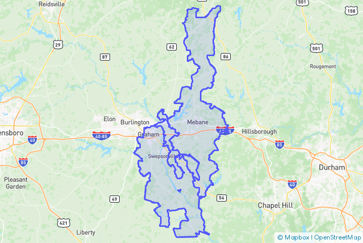 Service Area Map