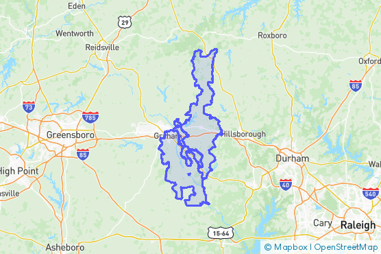 Service Area Map