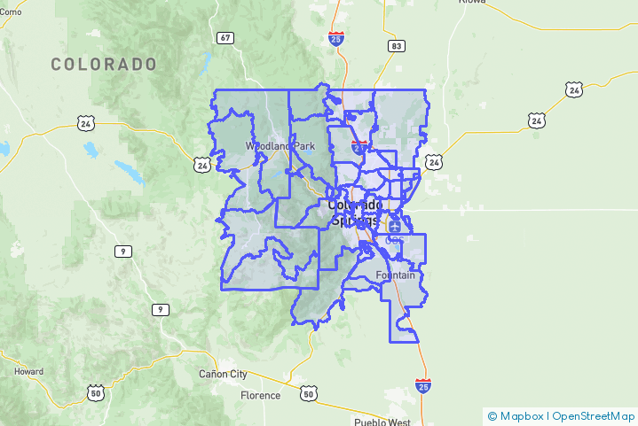 Service Area Map