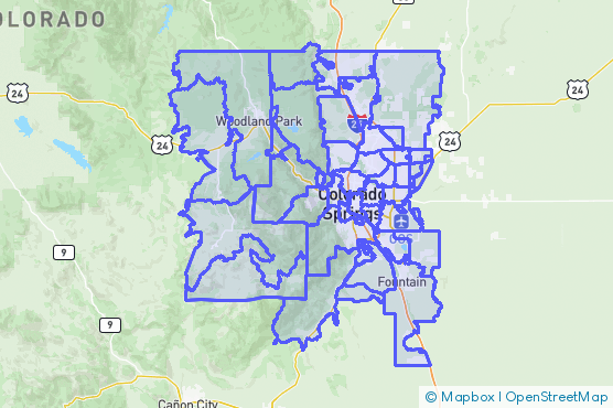 Service Area Map