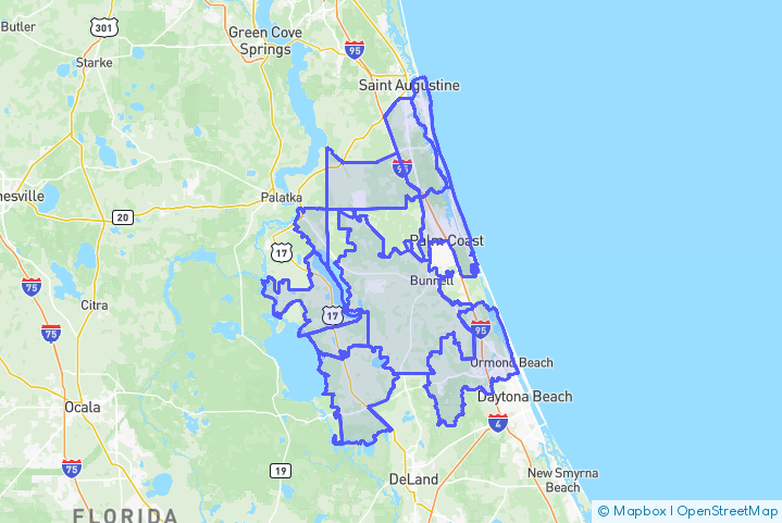 Service Area Map