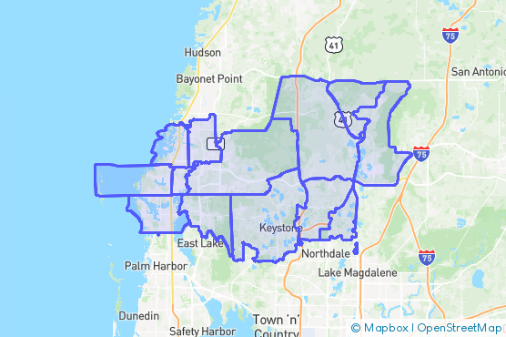 Service Area Map