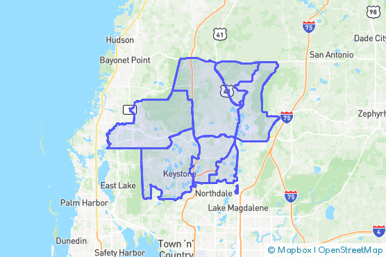Service Area Map