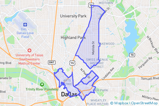 Service Area Map