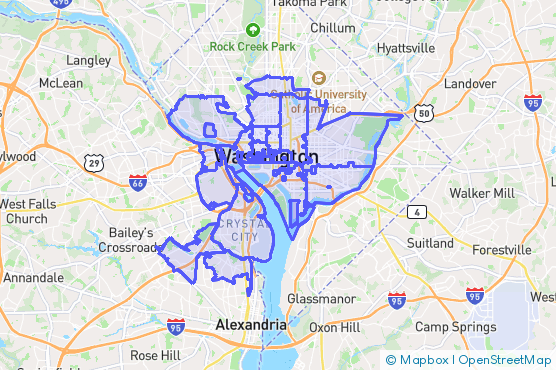 Service Area Map
