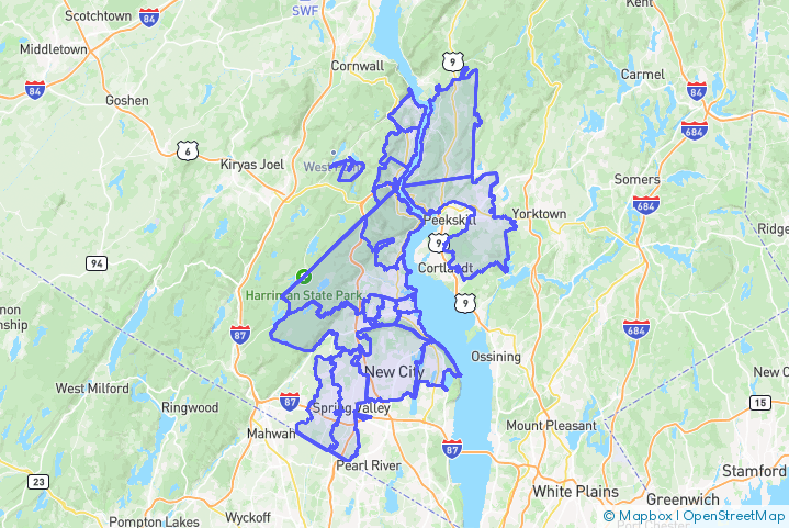 Service Area Map