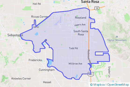 Service Area Map