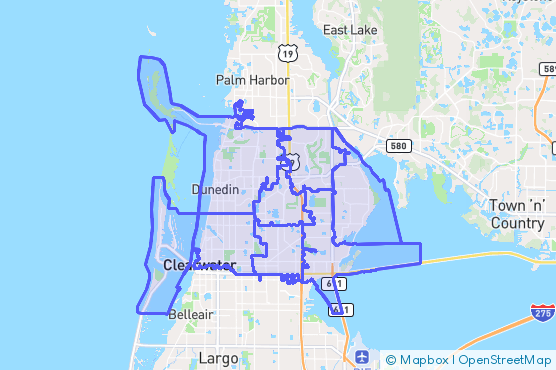 Service Area Map