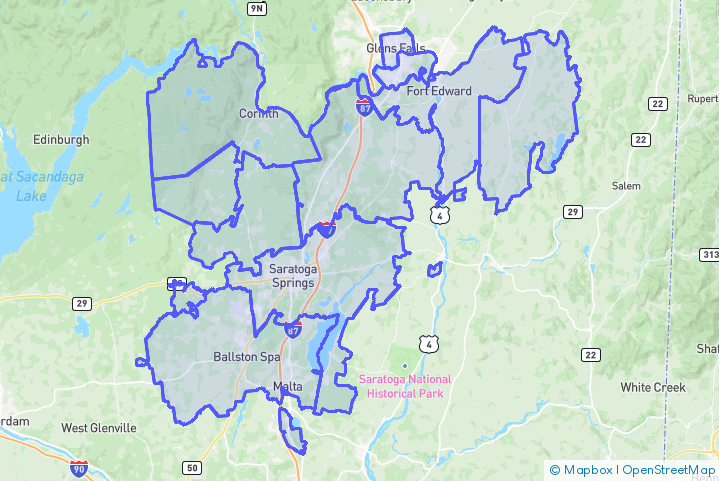 Service Area Map