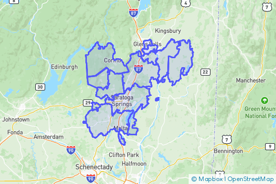 Service Area Map