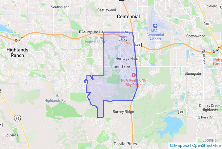 Service Area Map