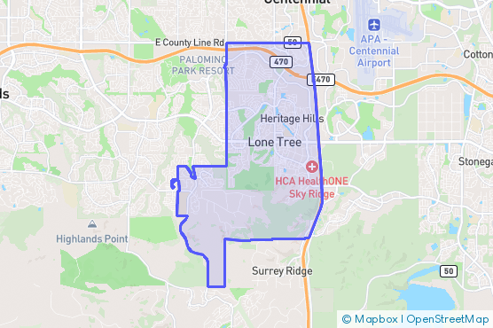 Service Area Map