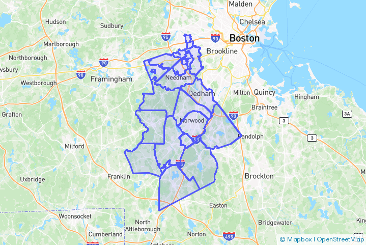 Service Area Map