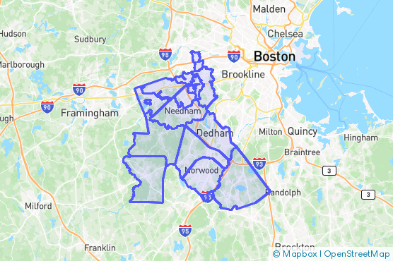 Service Area Map
