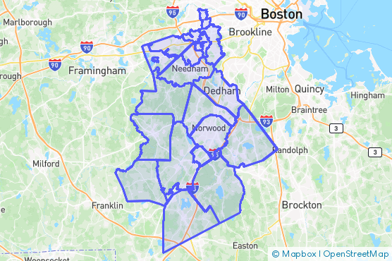 Service Area Map