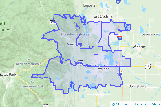 Service Area Map