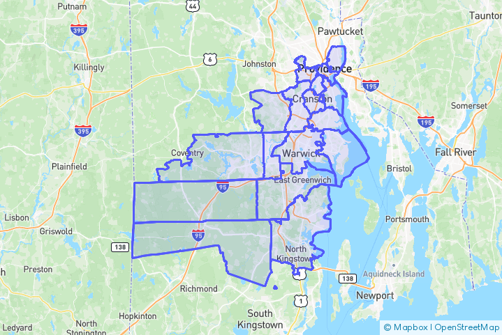 Service Area Map