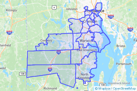 Service Area Map