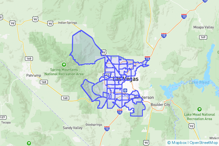 Service Area Map