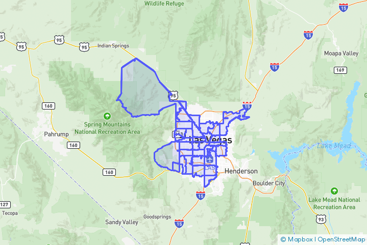 Service Area Map