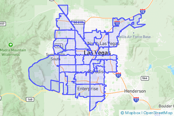 Service Area Map
