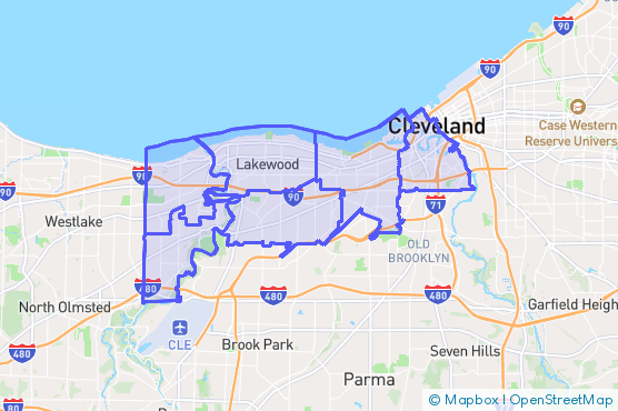 Service Area Map