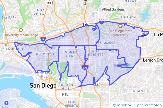 Service Area Map