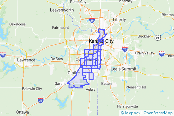 Service Area Map