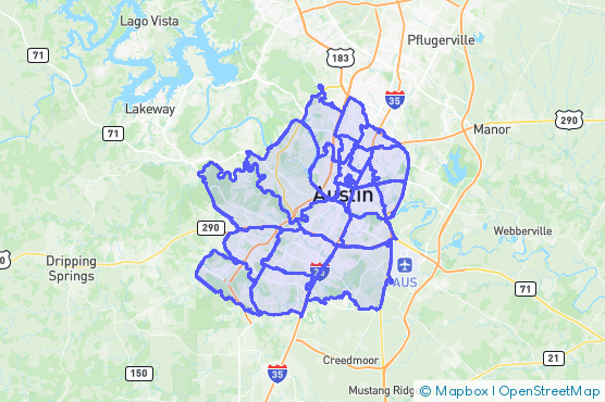 Service Area Map