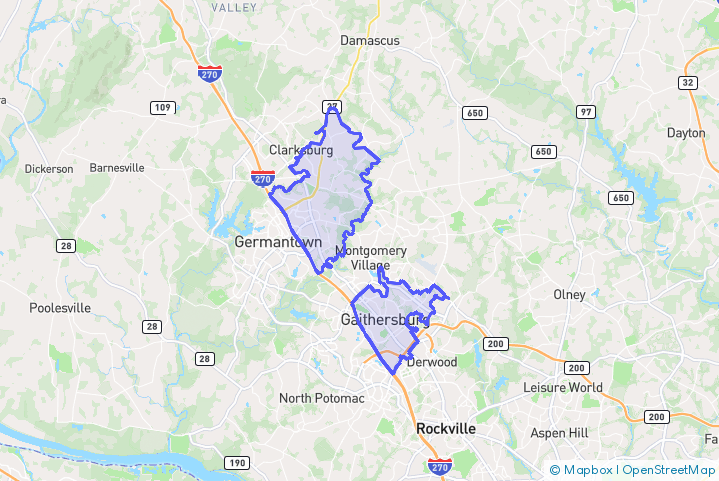 Service Area Map