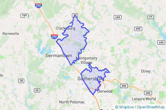 Service Area Map
