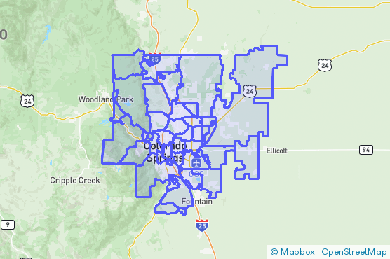 Service Area Map