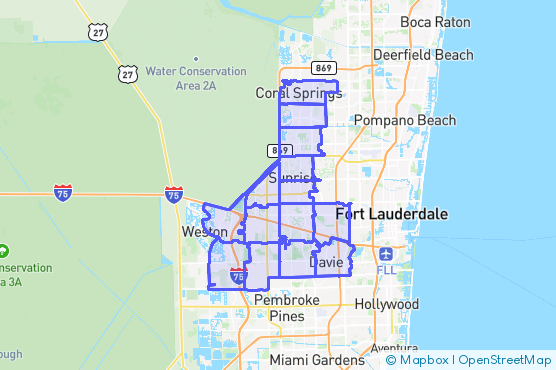 Service Area Map