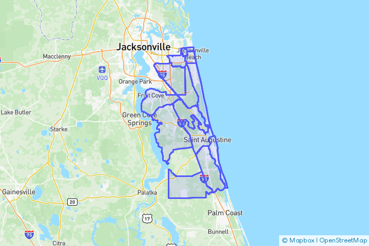 Service Area Map