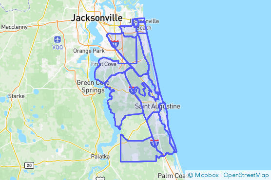 Service Area Map