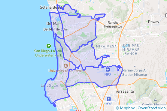 Service Area Map