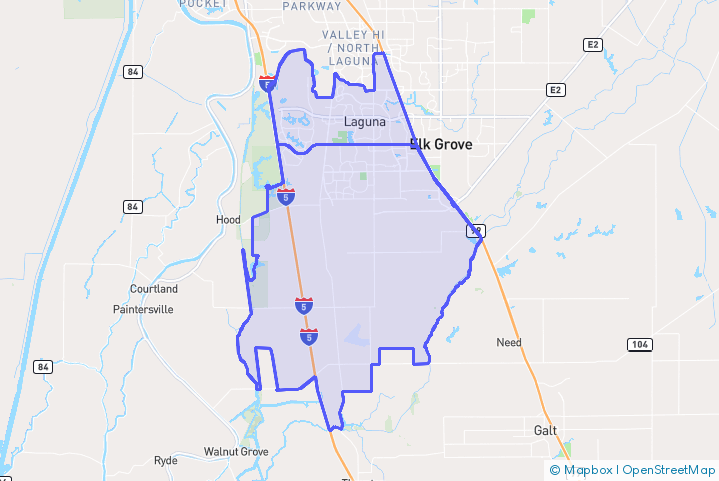 Service Area Map