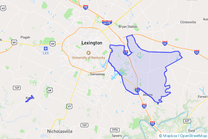 Service Area Map