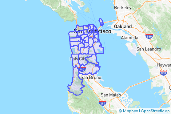 Service Area Map