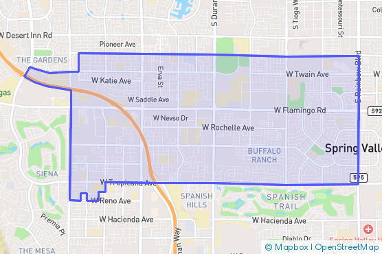 Service Area Map