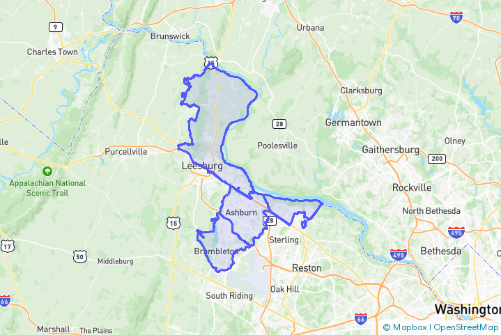 Service Area Map