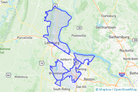 Service Area Map
