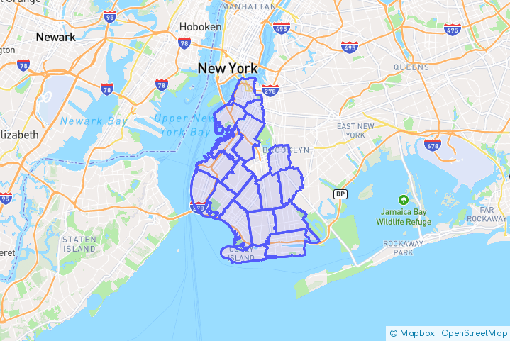 Service Area Map