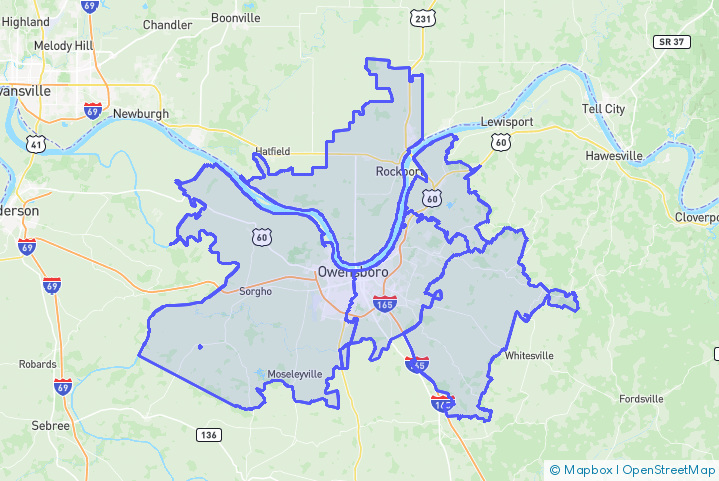 Service Area Map