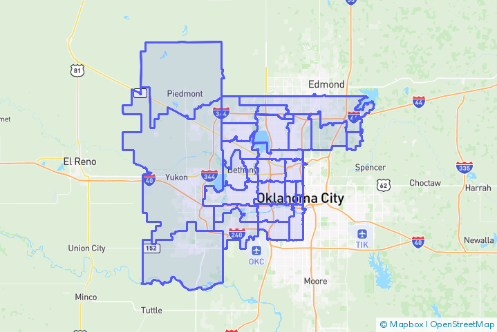 Service Area Map