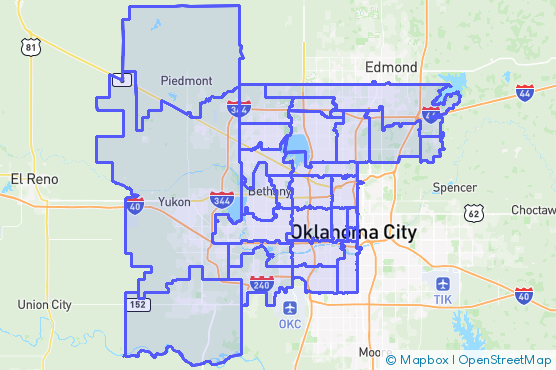 Service Area Map
