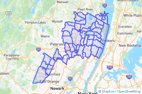 Service Area Map